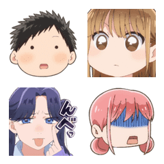 TV animation "Blue Box" Emoji