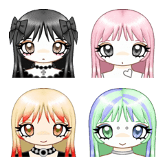 Various hairstyles and fashion