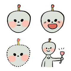 Qing's 外星人 表情貼
