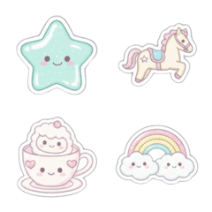 Puffy Style Emojis-Yumekawii