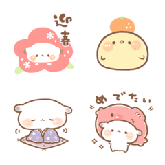 もるちゃんあけおめ絵文字（再販）