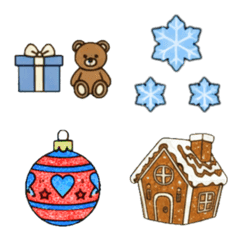 Cute Christmas & Winter Holiday Emojis