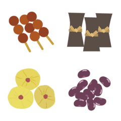 日式小點心♡彩色數字♡實用表情貼特輯