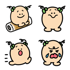 Emoji of a bean fairy