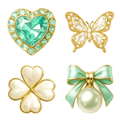 エレガントなキラキラ絵文字♡06