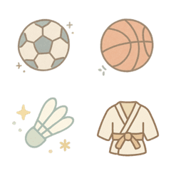 運動部のための絵文字