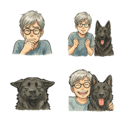 雷兄與泡仔表情貼1