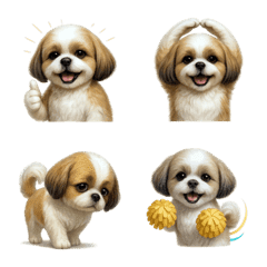 Mudah Digunakan! Emoji Shih Tzu