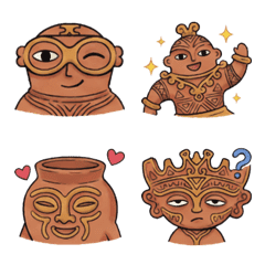 土偶さんたちの普通絵文字