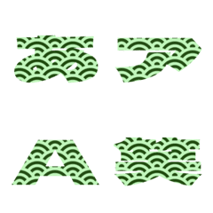 Cut-Emoji Deco Text(Kana/Alphanum) 976