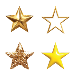 ♪閃亮亮♪金黃色閃耀星星實用特輯♪