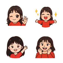 Yun Chu's emoticon stickers 20251203