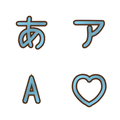 a-Emoji Deco Text(Kana/Alphanum) 1996