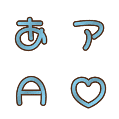 a-Emoji Deco Text(Kana/Alphanum) 1993