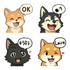 Pretty dogs emoji