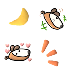 French Bread Flavored  Plump Emoji