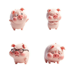 Good Morning, Sleepy Pink Pig! Time