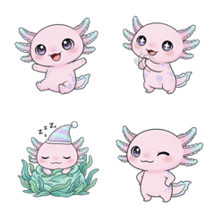 Emoji Axolotl 1