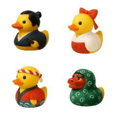 Rubber Duck Japanese Style & more