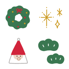 Simple Emoji / CHRISTMAS & NEW YEAR