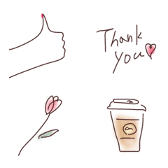 Stylish and cute emojis