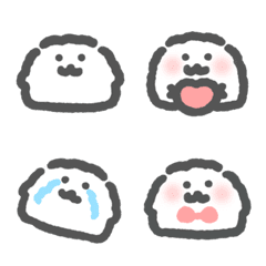 比熊犬阿噗-白嫩寶包狗 表情貼