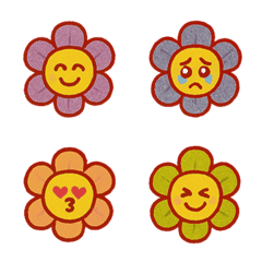 可愛小花朵的日常(紅色)