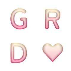 Neon Gradasi Huruf Bersinar 42