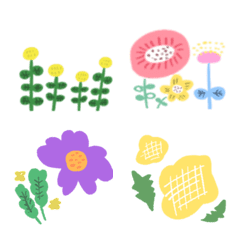 Flower animation emoji