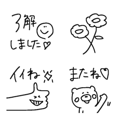 Cute reaction emojis, popular