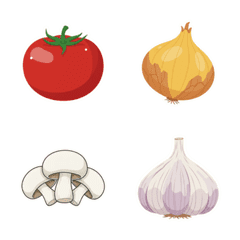 Daily Veggies Comic Style Nutrition!