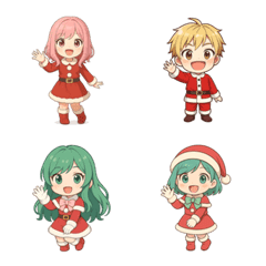 5 Cute Santas