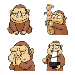 ゴリラのお正月。