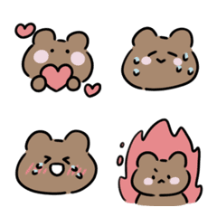 Cute and useful baby bear emoji