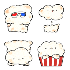 なんだかゆるいポップコーン