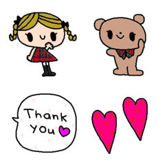 nenerin色んな絵文字セット可愛い253