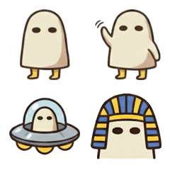 メジェドくんの色々使える絵文字