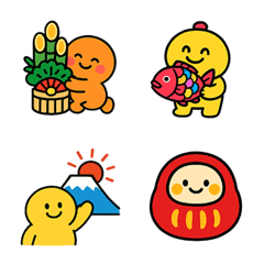 Japanese New Year Emoji Pack