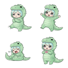 Emoji Gadis Monster 1