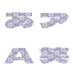 Cut-Emoji Deco Text(Kana/Alphanum) 1089