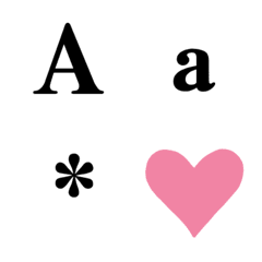 Colorful letters and numbers emoji 9