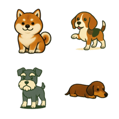 Dog Emoji Vol.1