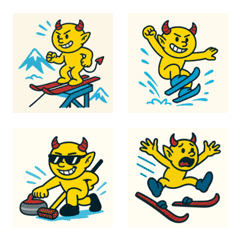 Yellow Devil Winter Game