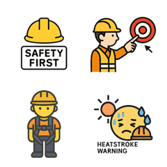 Safety & Worksite Emoji Pack
