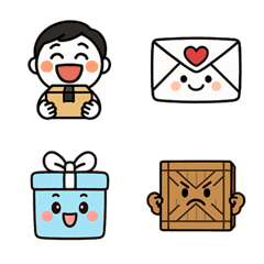 Cute Delivery Emojis