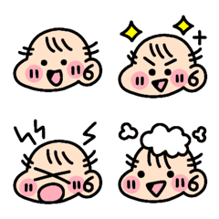使いやすい！赤ちゃんの絵文字