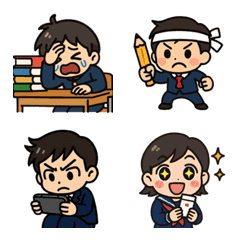 Everyday Student Emojis