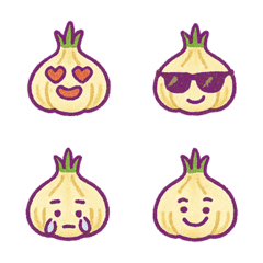 我愛可愛蒜頭(紫色)