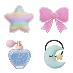 ゆめかわパステル❤ビューティ絵文字