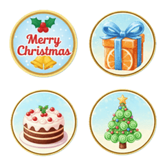 Candy Christmas Emoji from Sweetland 2
